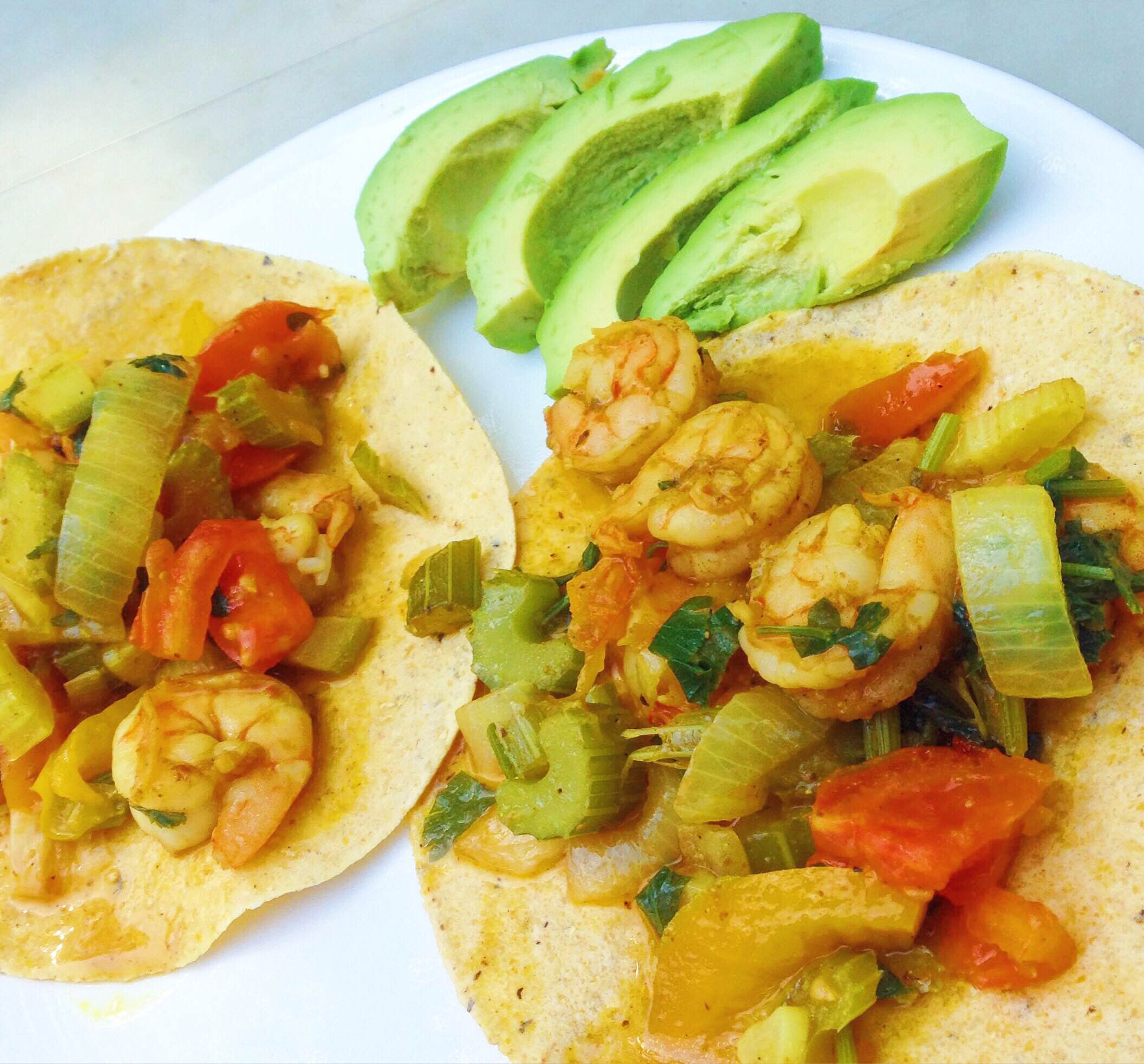 Easy Cajun Shrimp Tacos!