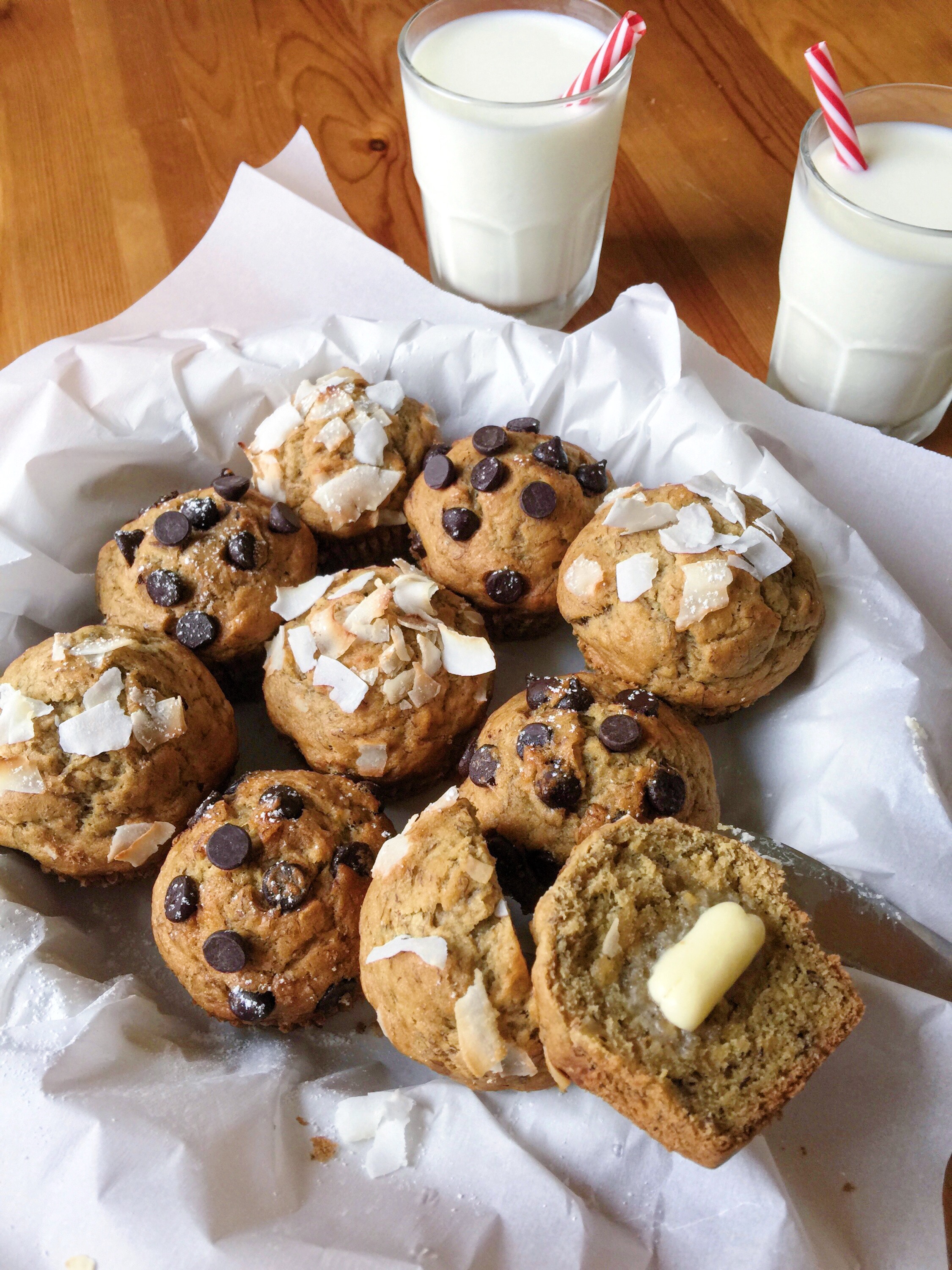 Paleo Banana Muffins