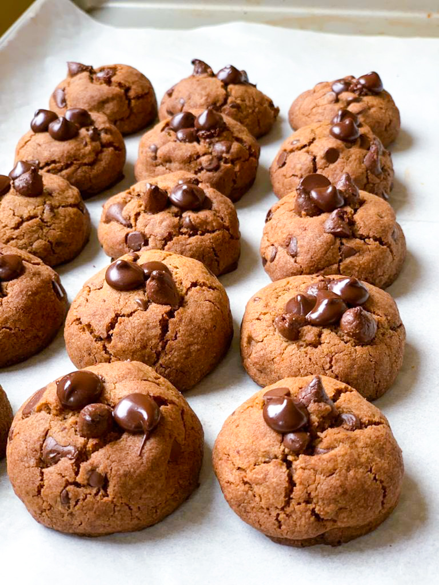 Buckwheat Chocolate Chip Cookies