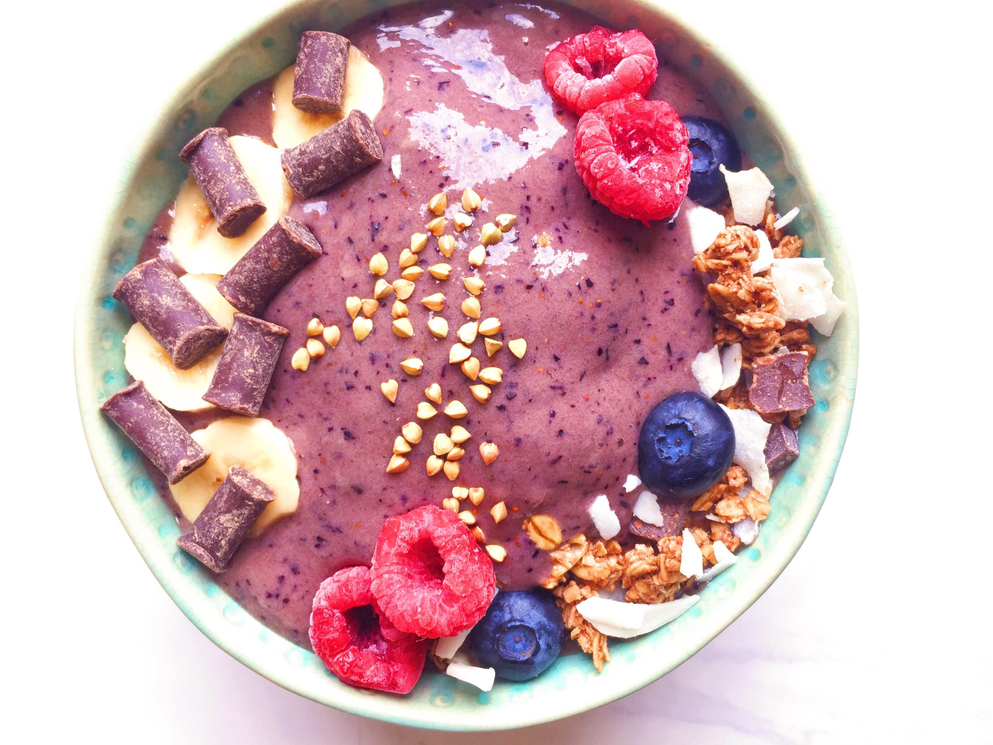 Blueberry Banana Collagen Nice Cream