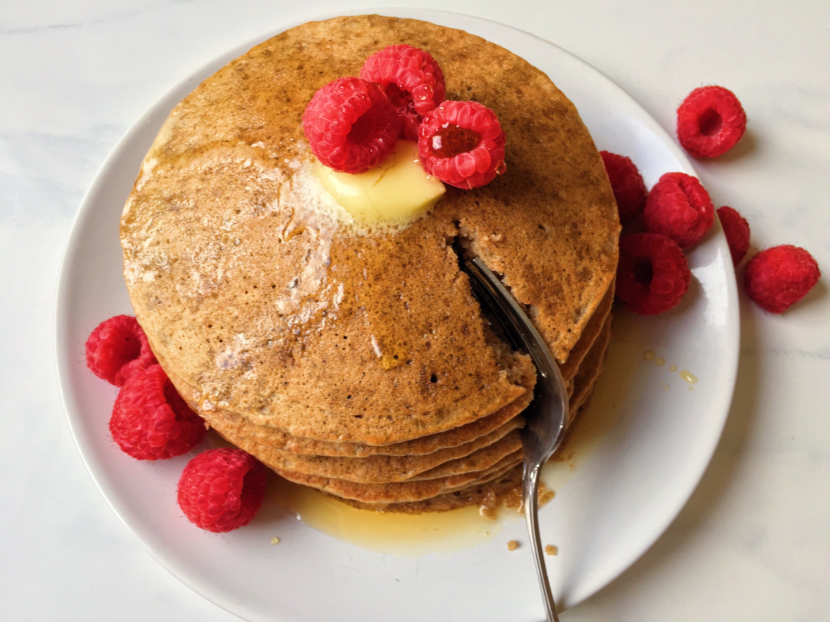 Buckwheat Gingerbread Pancakes