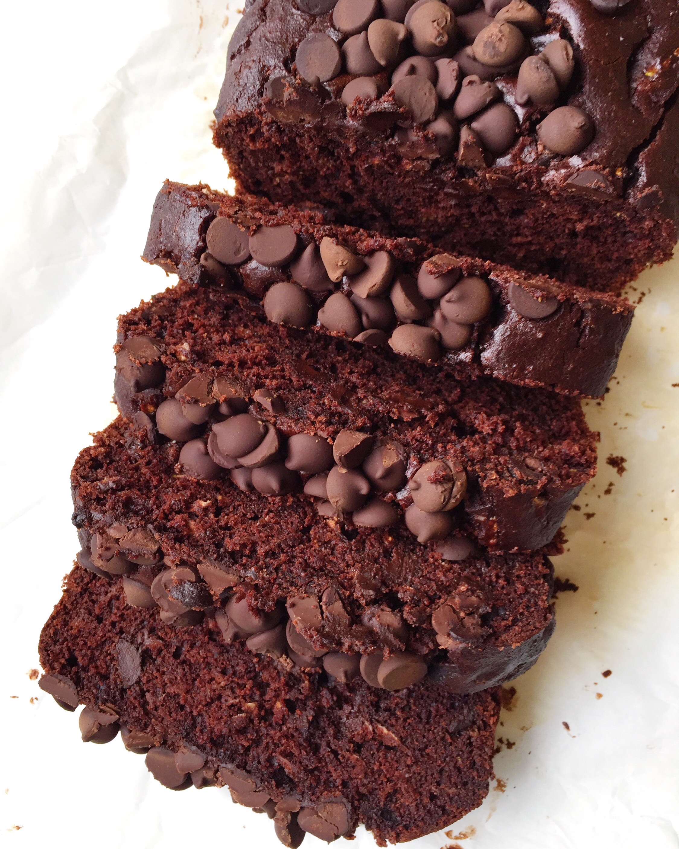 Healthy Double Chocolate Zucchini Bread