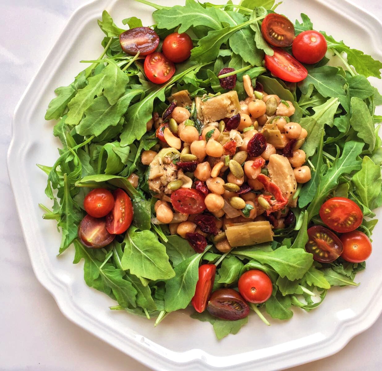 Mediterranean Wreath Salad