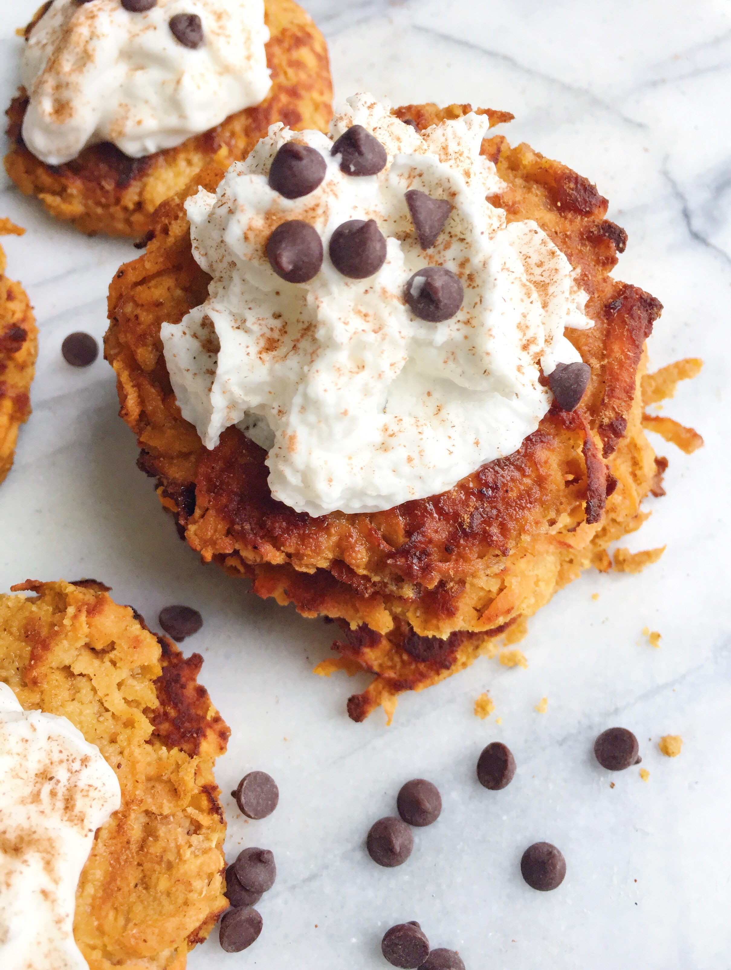 Cinnamon Sweet Potato Fritters