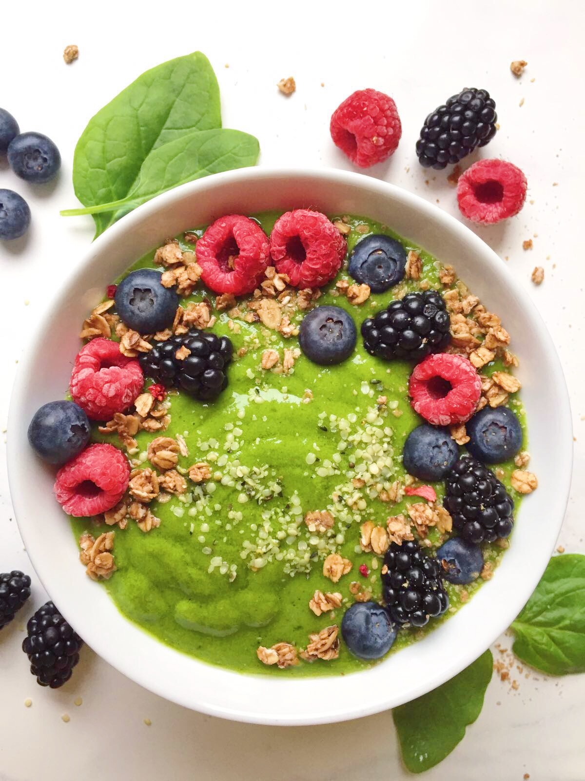 Berry Matcha Green Smoothie