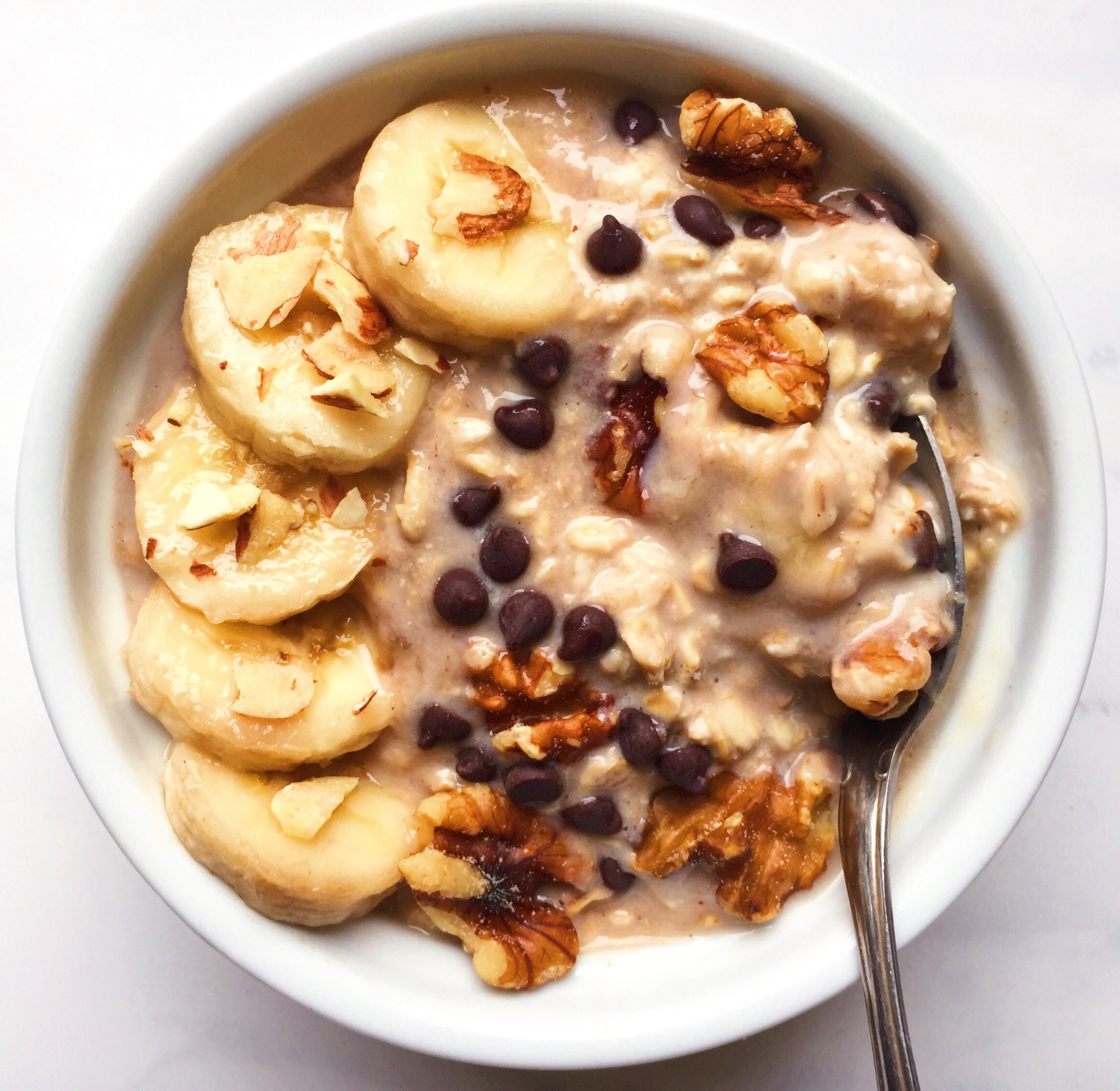 Banana Bread Overnight Oats