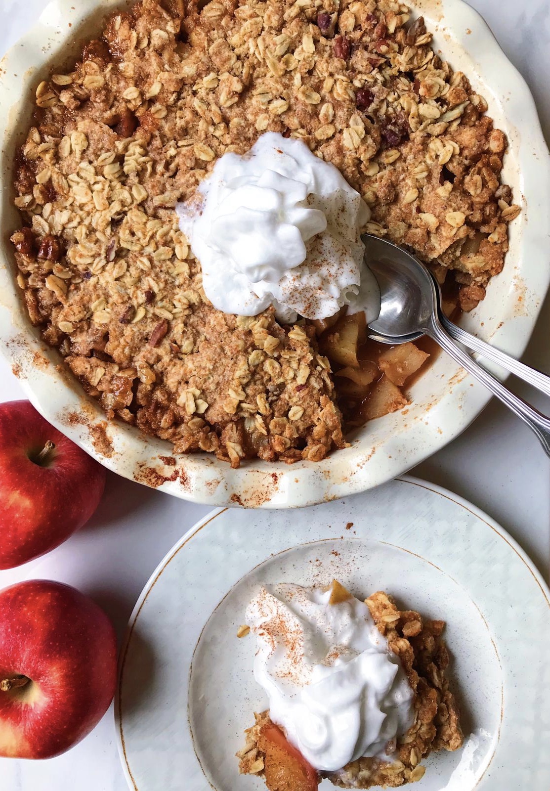 Deliciously Healthy Apple Crisp