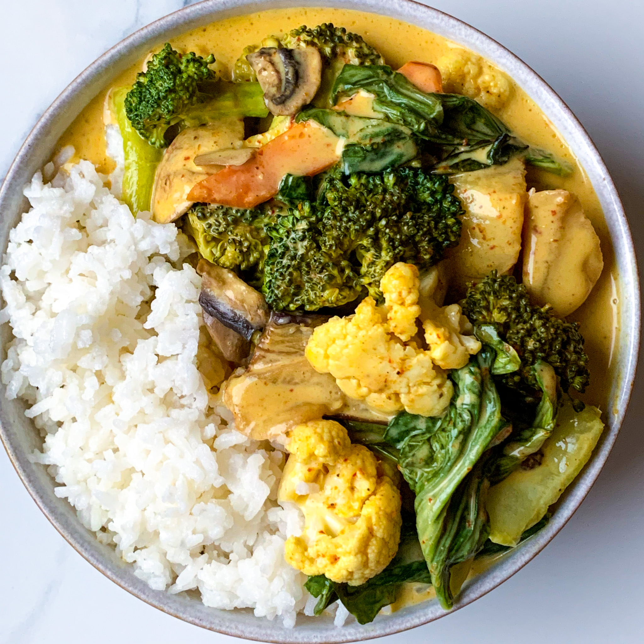 Creamiest Yellow Curry