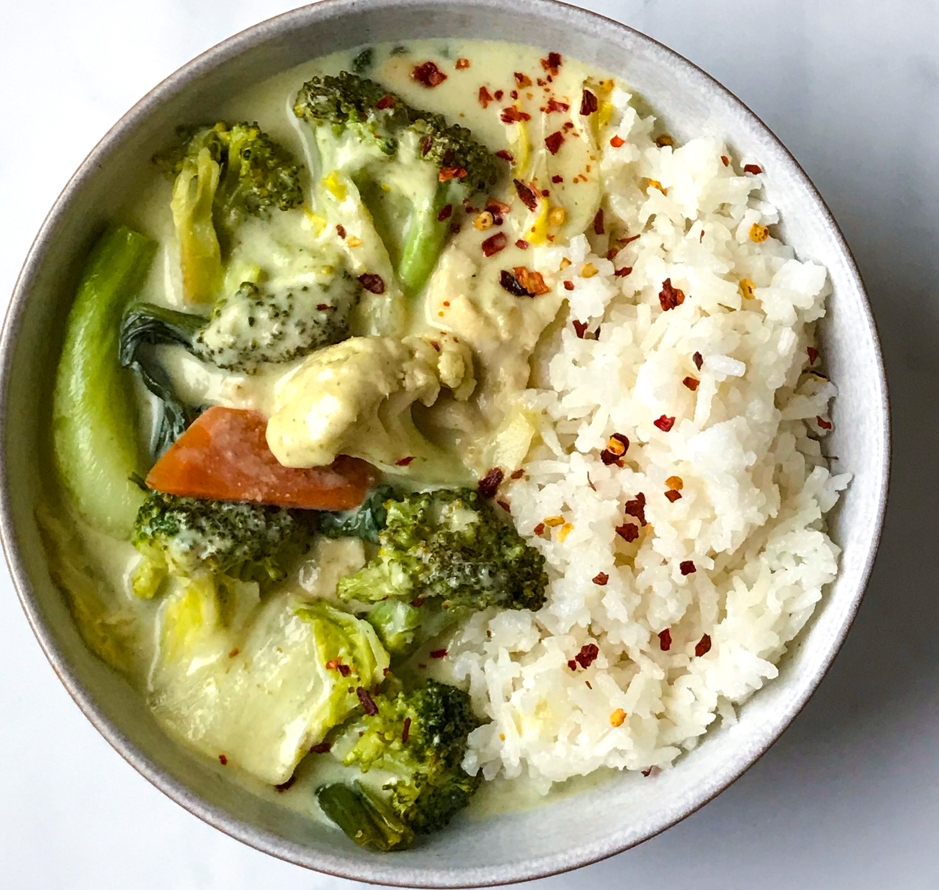 Easy Green Curry!